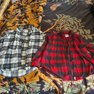 American eagle flannel set